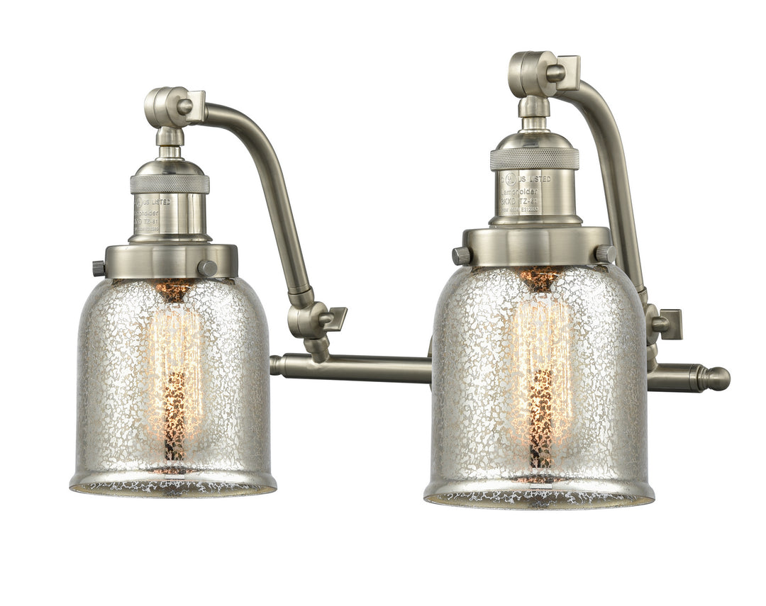 Innovations Franklin Restoration 515-2W-SN-G58 Bath Vanity Light 18 in. wide - Brushed Satin Nickel