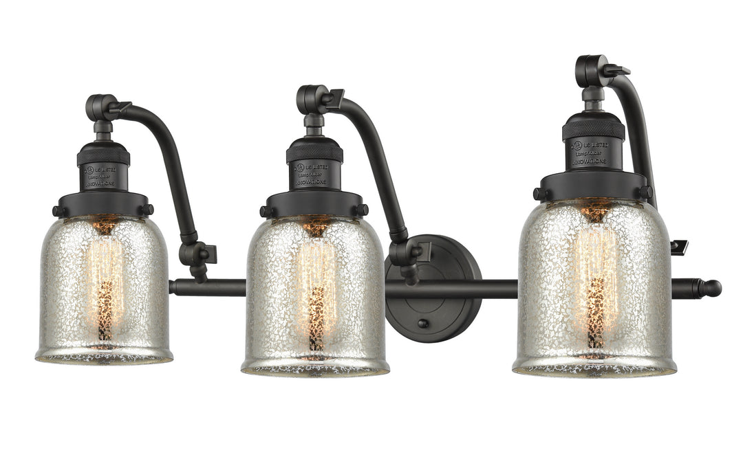 Innovations Franklin Restoration 515-3W-OB-G58 Bath Vanity Light 28 in. wide - Oil Rubbed Bronze