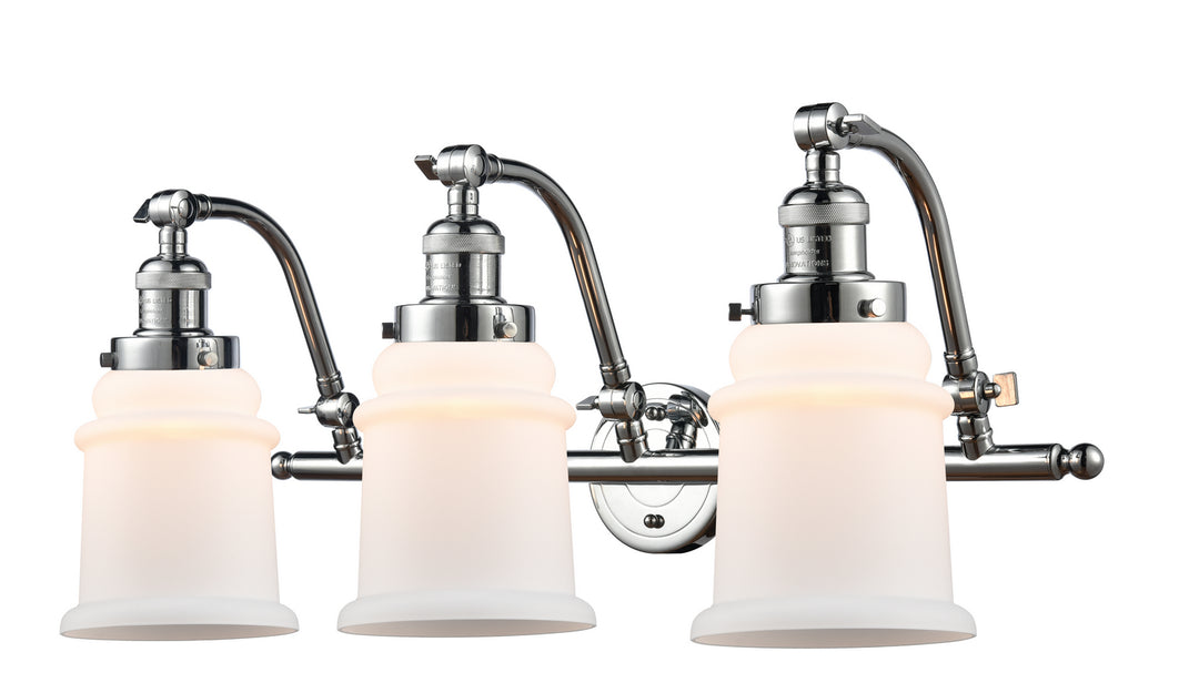 Innovations Franklin Restoration 515-3W-PC-G181 Bath Vanity Light 28 in. wide - Polished Chrome