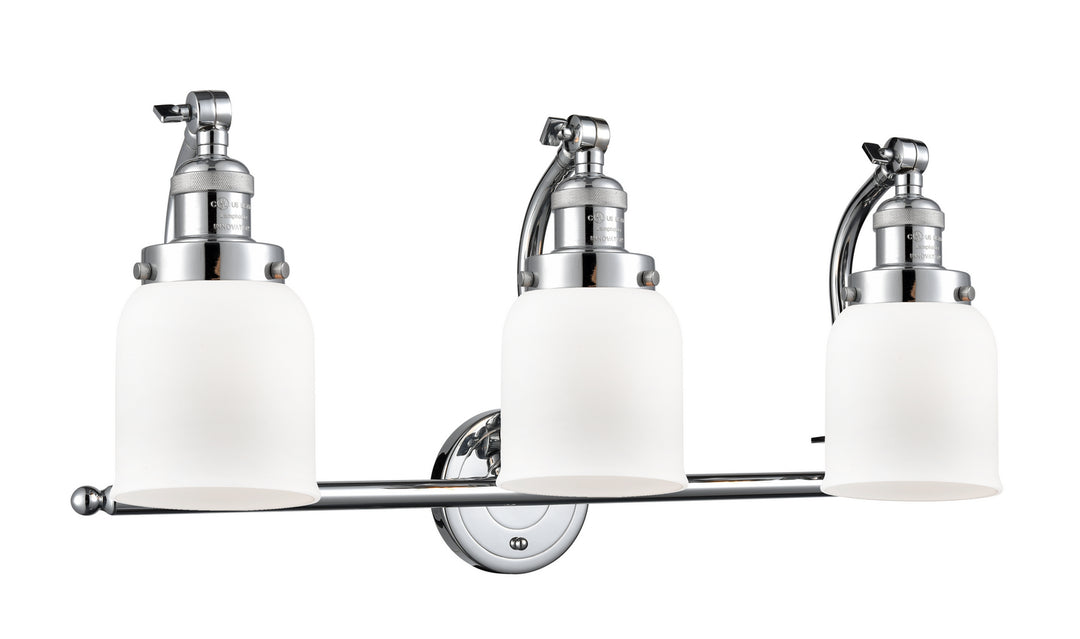 Innovations Franklin Restoration 515-3W-PC-G51 Bath Vanity Light 28 in. wide - Polished Chrome