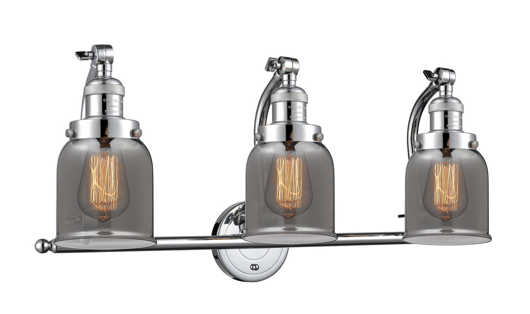 Innovations Franklin Restoration 515-3W-PC-G53-LED Bath Vanity Light 28 in. wide - Polished Chrome