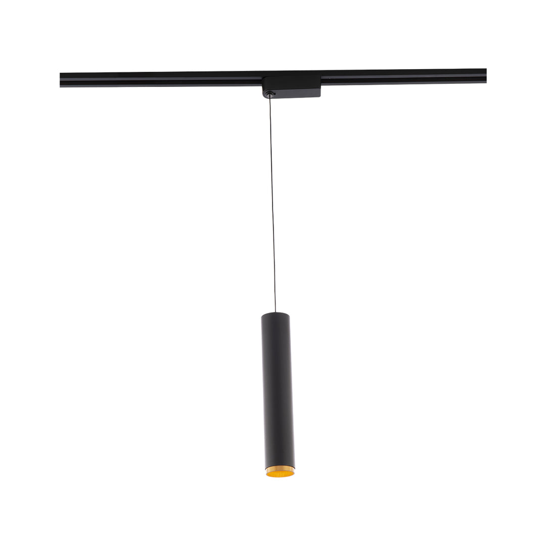 Wac Lighting H-PD2015-930-BK/GL  Silo Pendants Track Light Black/Gold