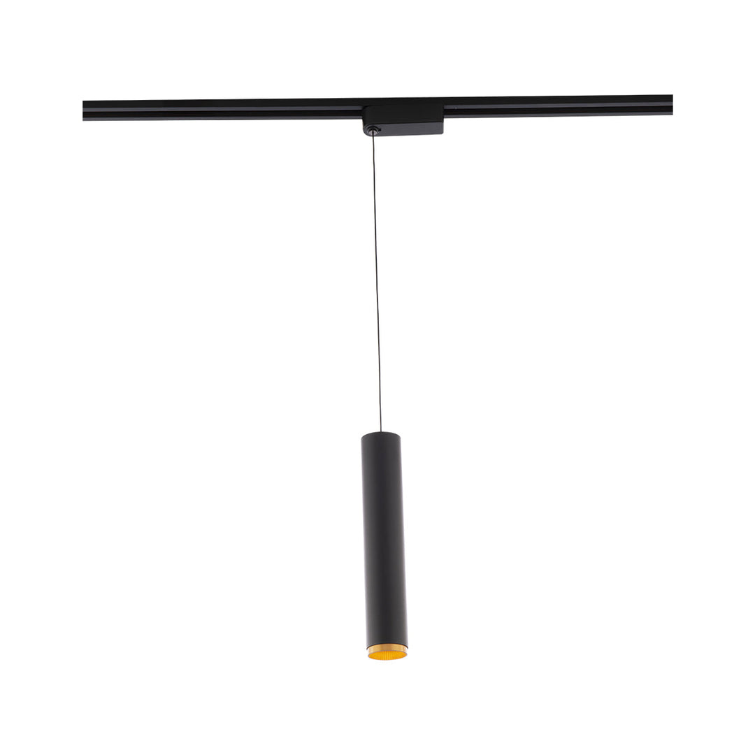 Wac Lighting J-PD2015-927-BK/GL  Silo Pendants Track Light Black/Gold