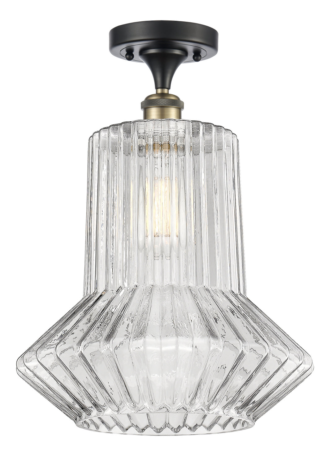 Innovations Ballston 516-1C-BAB-G212 Ceiling Light - Black Antique Brass
