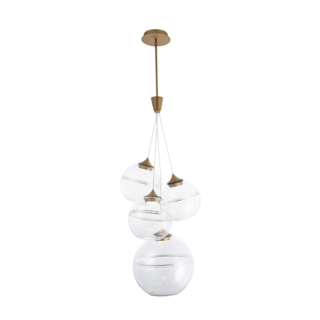 WAC Bistro PD-20004-AB Pendant Light - Aged Brass