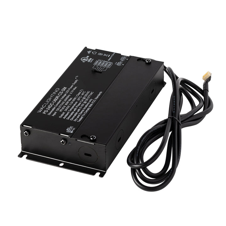 Wac Lighting PS-24DC-U60R-CS-SM  24Vdc Cct Power Supply Home Decor Black
