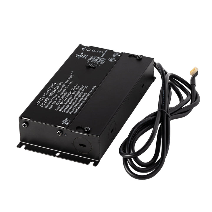 Wac Lighting PS-24DC-U60R-CS-SM  24Vdc Cct Power Supply Home Decor Black