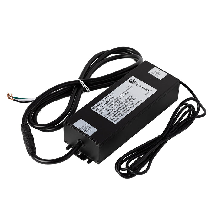 Wac Lighting PS-24DC-U96R-WE  24Vdc Power Supply Home Decor Black