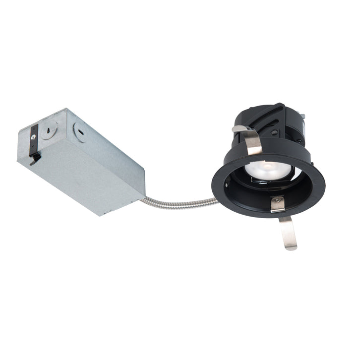 Wac Lighting R3CRR-16-WD  Ocularc Recessed Light Black