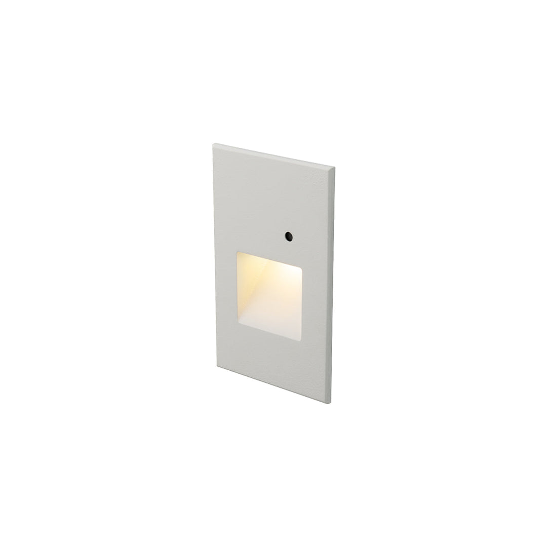 Wac Lighting WL-LED203-30-WT  Step Light With Photocell Utility Light White On Aluminum