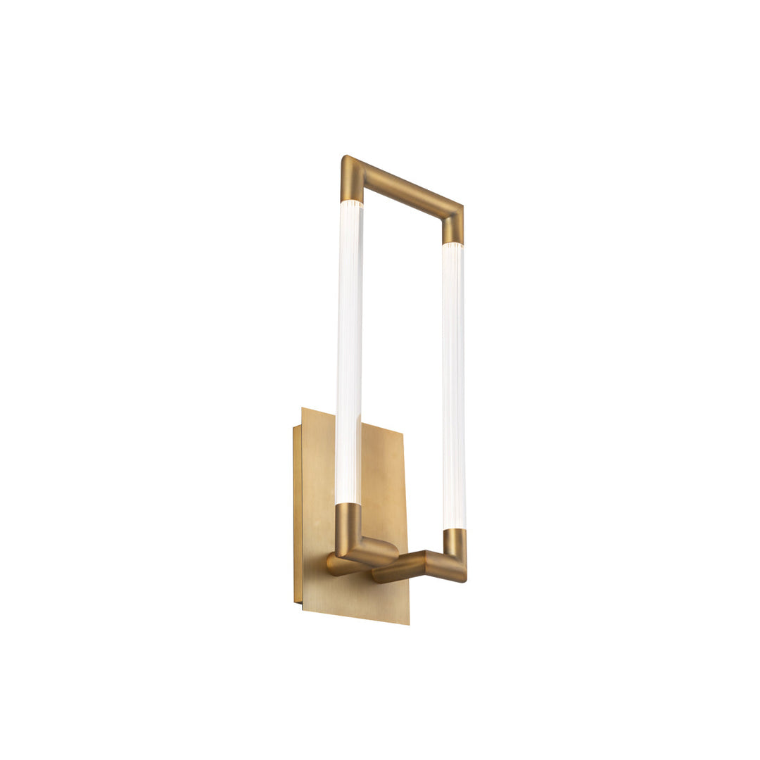 WAC Posh WS-22018-AB Wall Sconce Light - Aged Brass