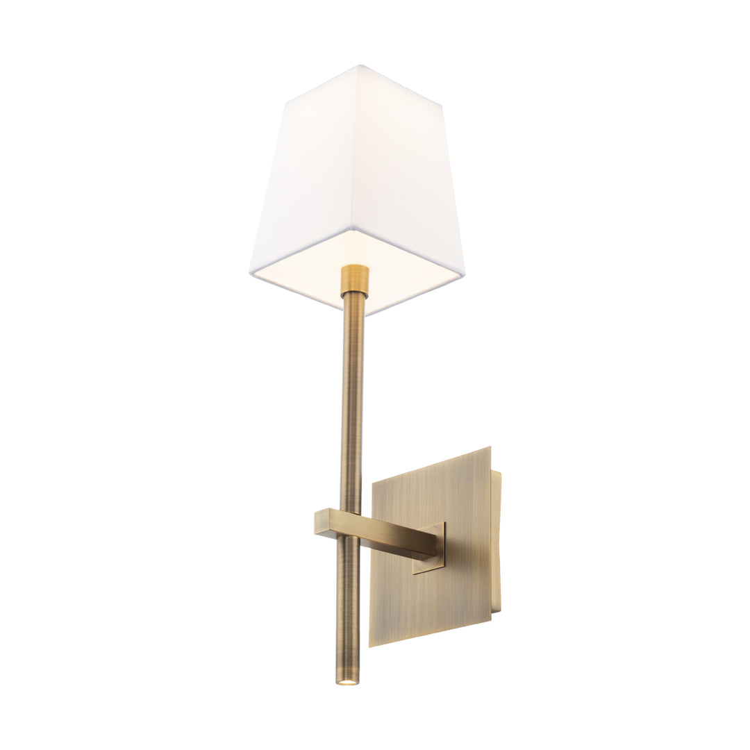WAC Seville WS-28021-AB Wall Sconce Light - Aged Brass
