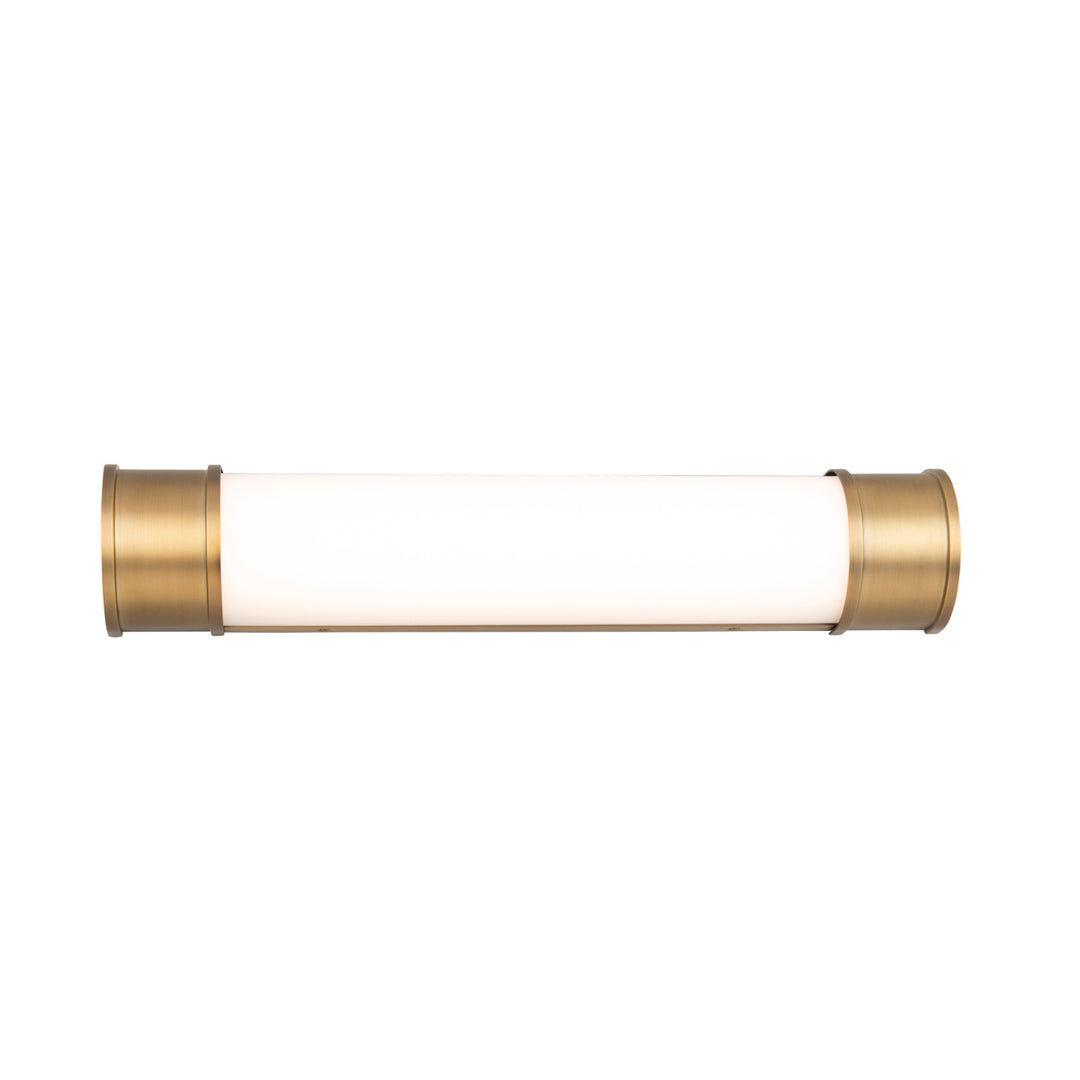 WAC Mercer WS-37034-AB Bath Vanity Light 3 in. wide - Aged Brass