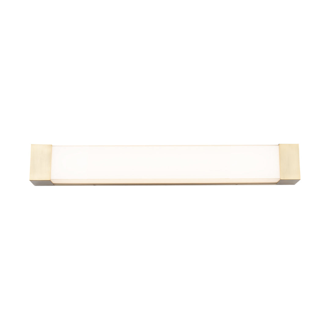 WAC Darcy WS-38036-AB Bath Vanity Light 4 in. wide - Aged Brass
