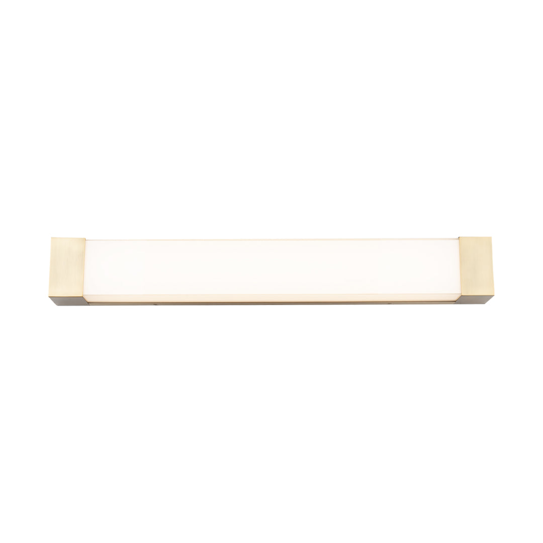 WAC Darcy WS-38036-AB Bath Vanity Light 4 in. wide - Aged Brass