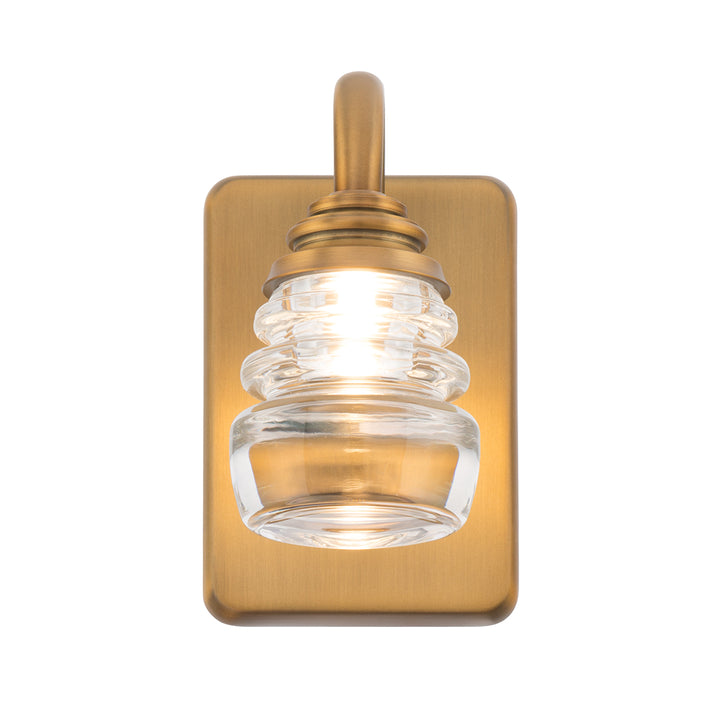 WAC Rondelle WS-42505-AB Wall Sconce Light - Aged Brass