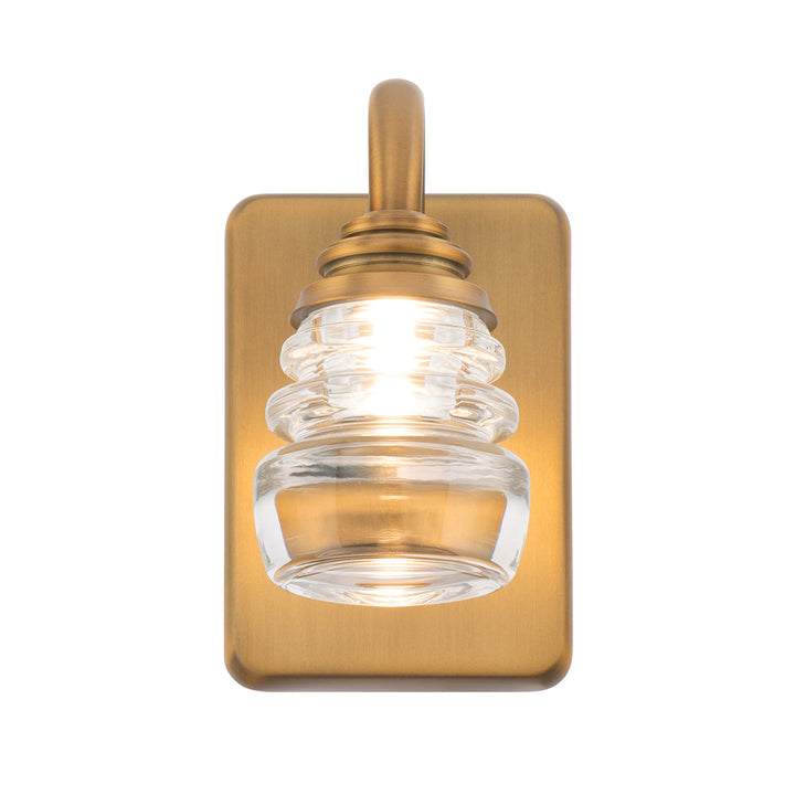 WAC Rondelle WS-42505-AB Wall Sconce Light - Aged Brass