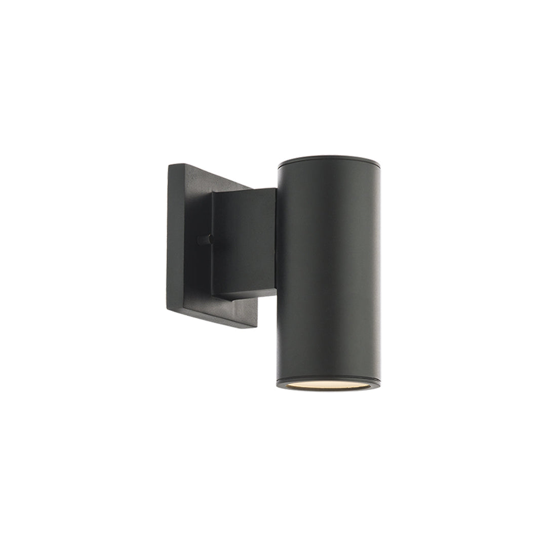 Wac Lighting WS-W190208-30-BK Modern Cylinder Outdoor Black