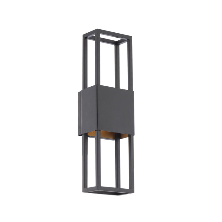 Wac Lighting WS-W42016-BK/GO Modern Nightvision Outdoor Black/Gold