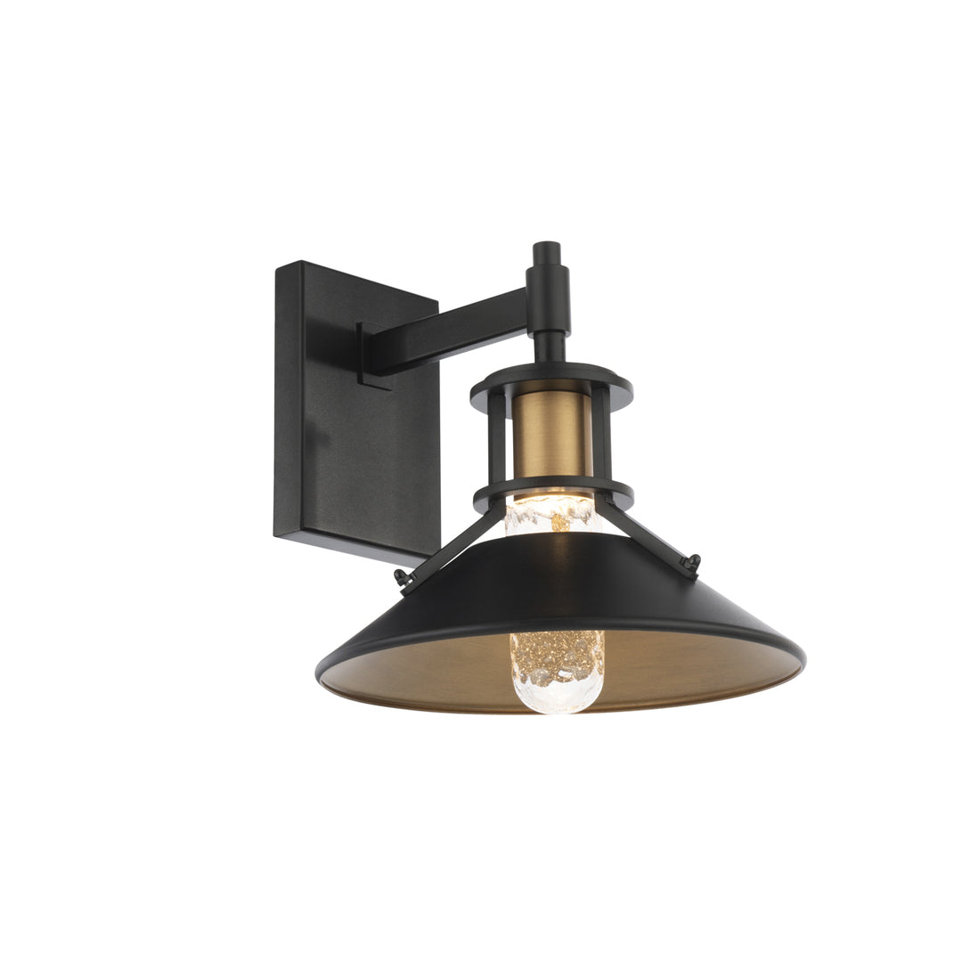 Wac Lighting WS-W43011-BK/AB  Sleepless Outdoor Black/Aged Brass