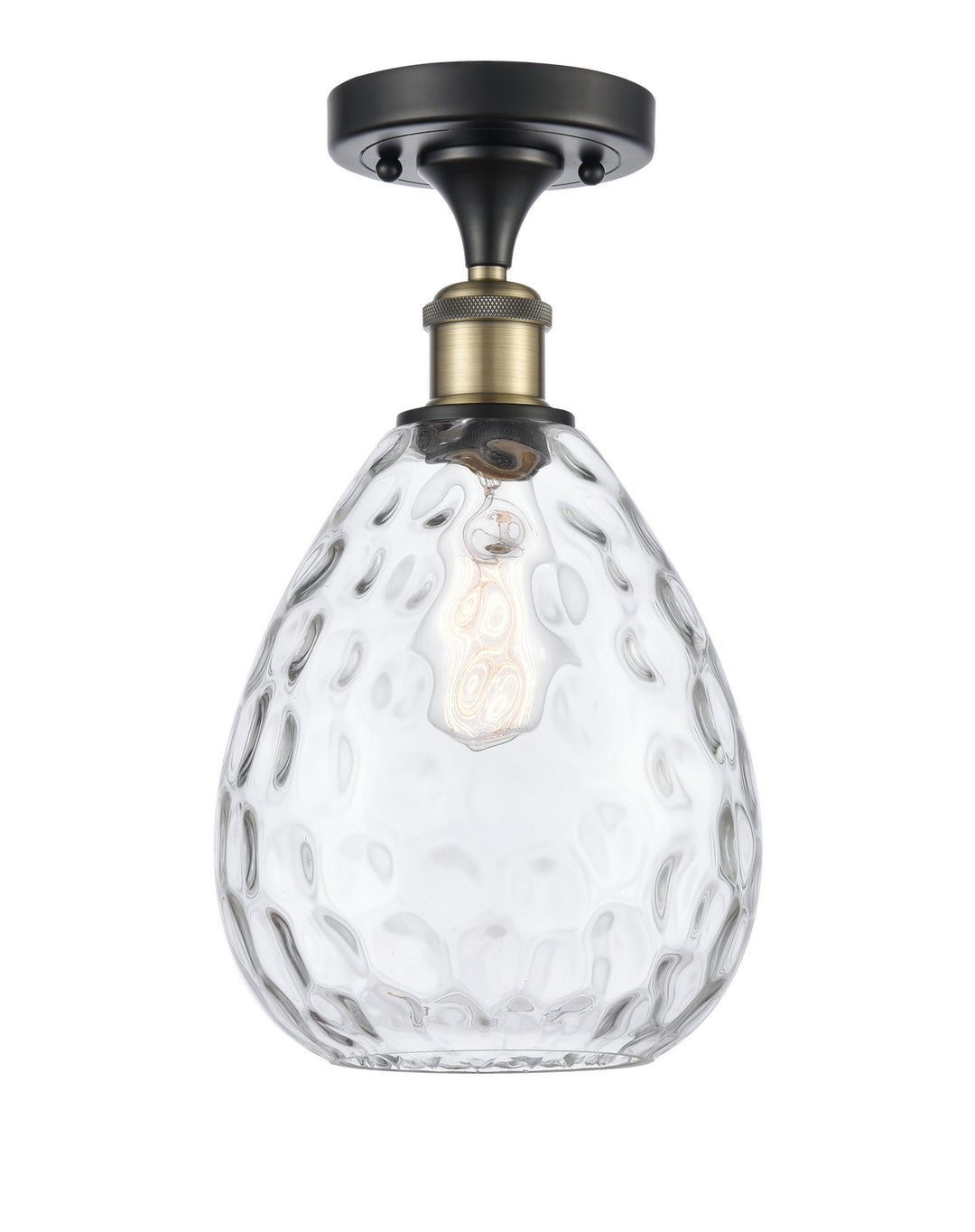 Innovations Ballston 516-1C-BAB-G372 Ceiling Light - Black Antique Brass