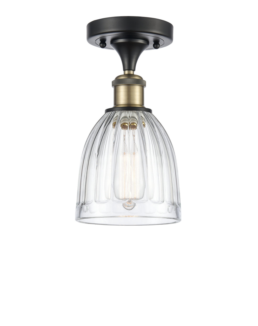 Innovations Ballston 516-1C-BAB-G442 Ceiling Light - Black Antique Brass