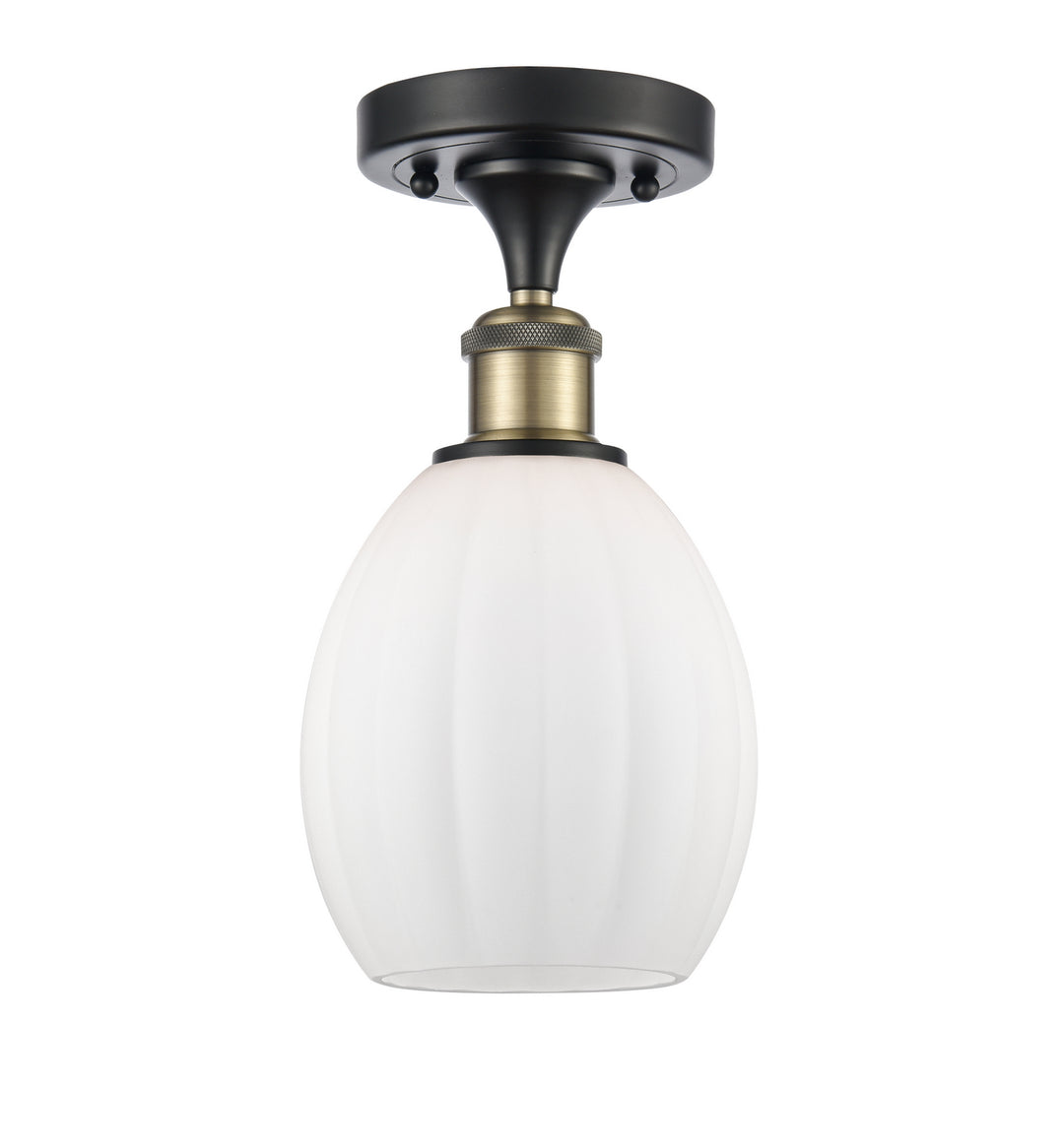 Innovations Ballston 516-1C-BAB-G81 Ceiling Light - Black Antique Brass