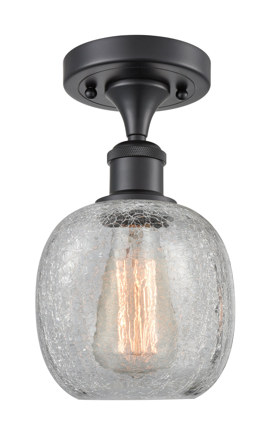 Innovations Ballston 516-1C-BK-G105-LED Ceiling Light - Matte Black