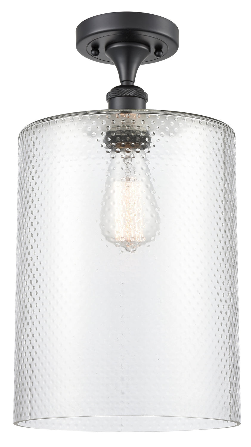 Innovations Ballston 516-1C-BK-G112-L Ceiling Light - Matte Black