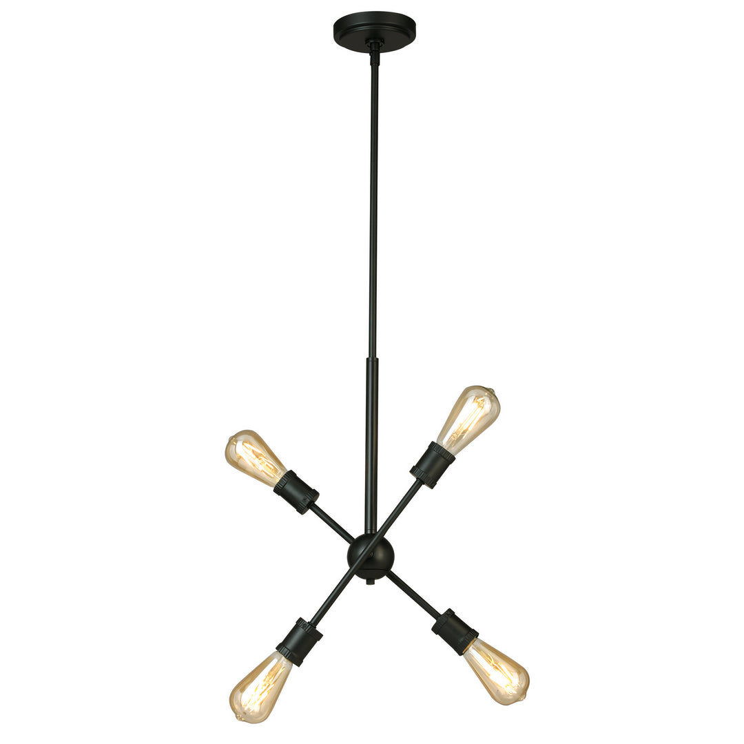 Eglo Etris Row 203945A Chandelier Light - Black