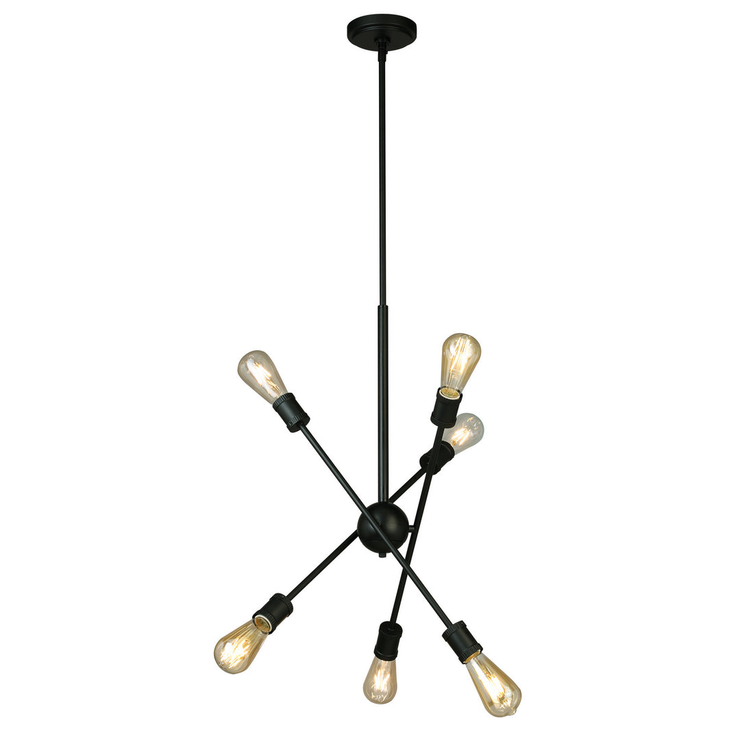 Eglo Etris Row 203946A Chandelier Light - Black