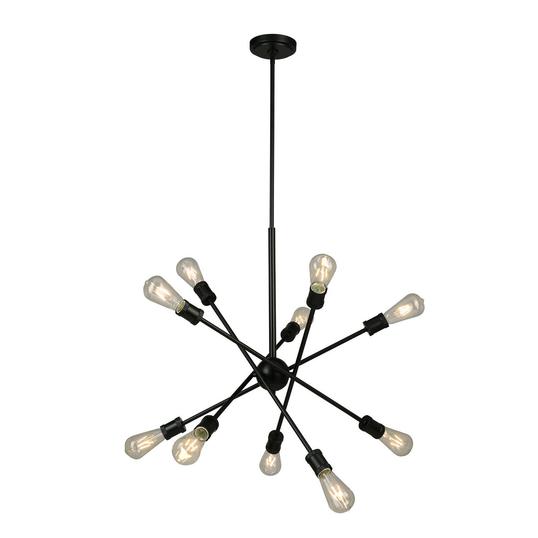 Eglo Etris Row 203947A Chandelier Light - Black