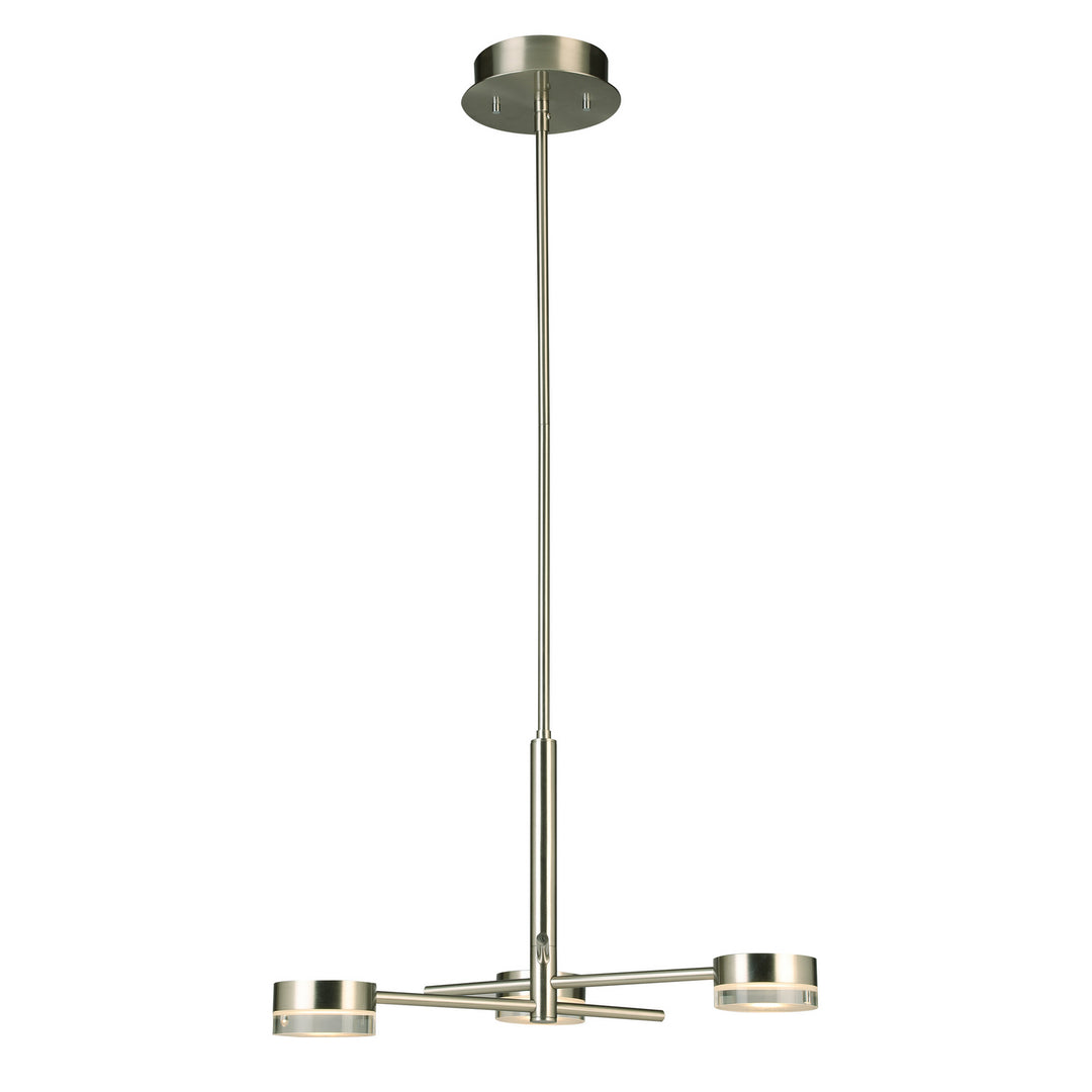 Eglo Transton 203967A Chandelier Light - Brushed Nickel