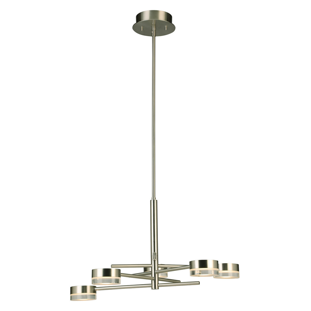 Eglo Transton 203969A Chandelier Light - Brushed Nickel