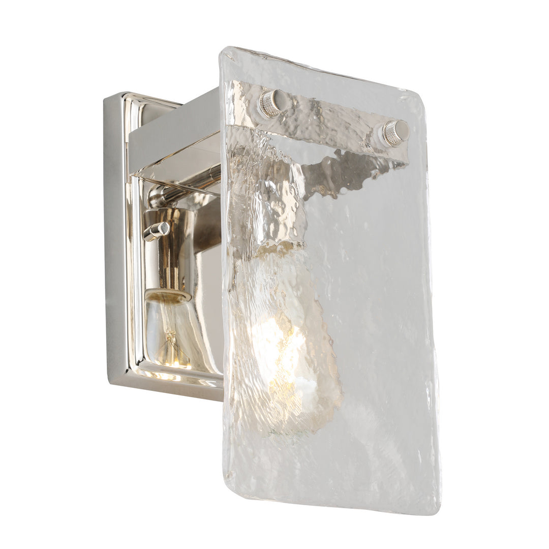 Eglo Wolter 203991A Wall Sconce Light - Polished Nickel