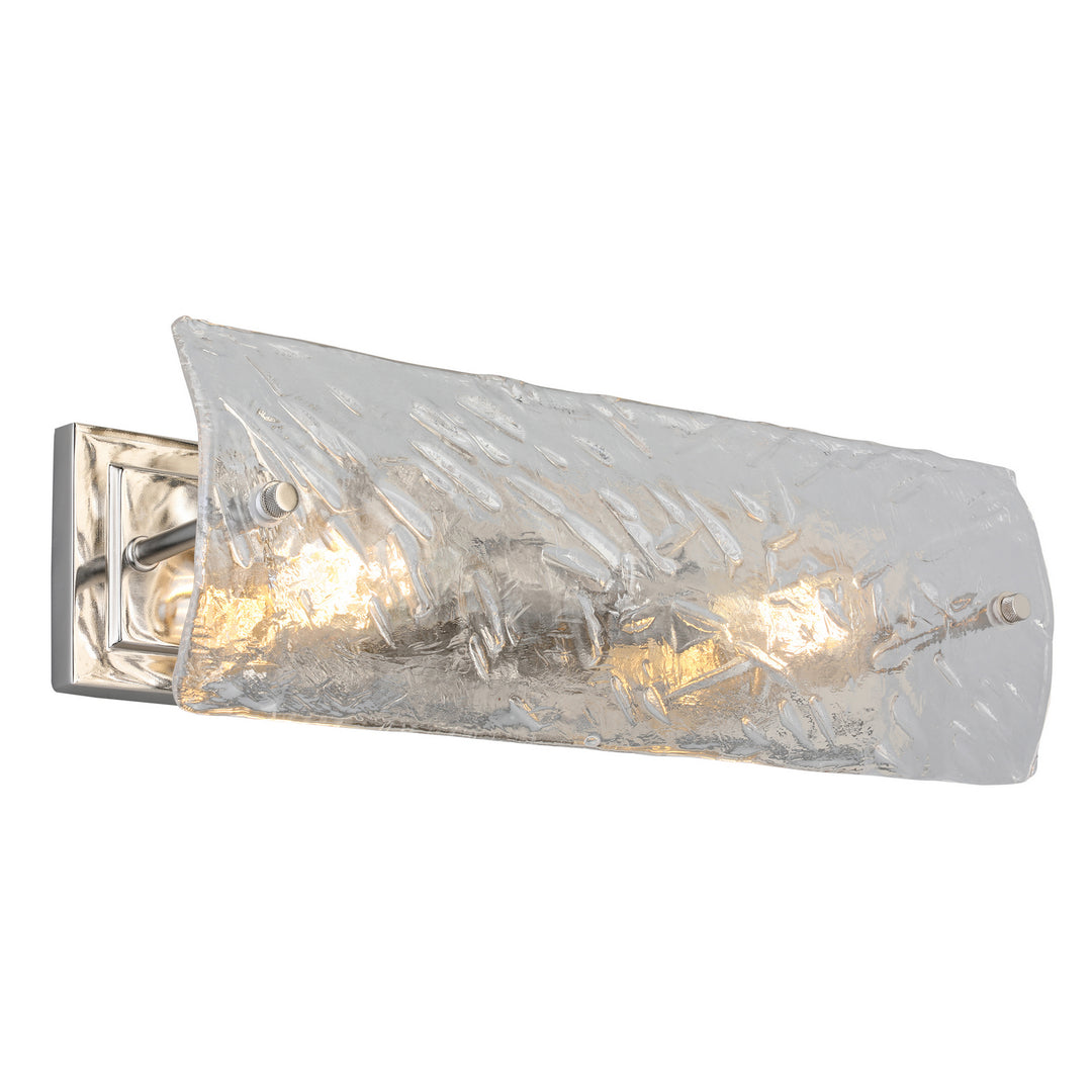 Eglo Wolter 203992A Bath Vanity Light 6 in. wide - Polished Nickel