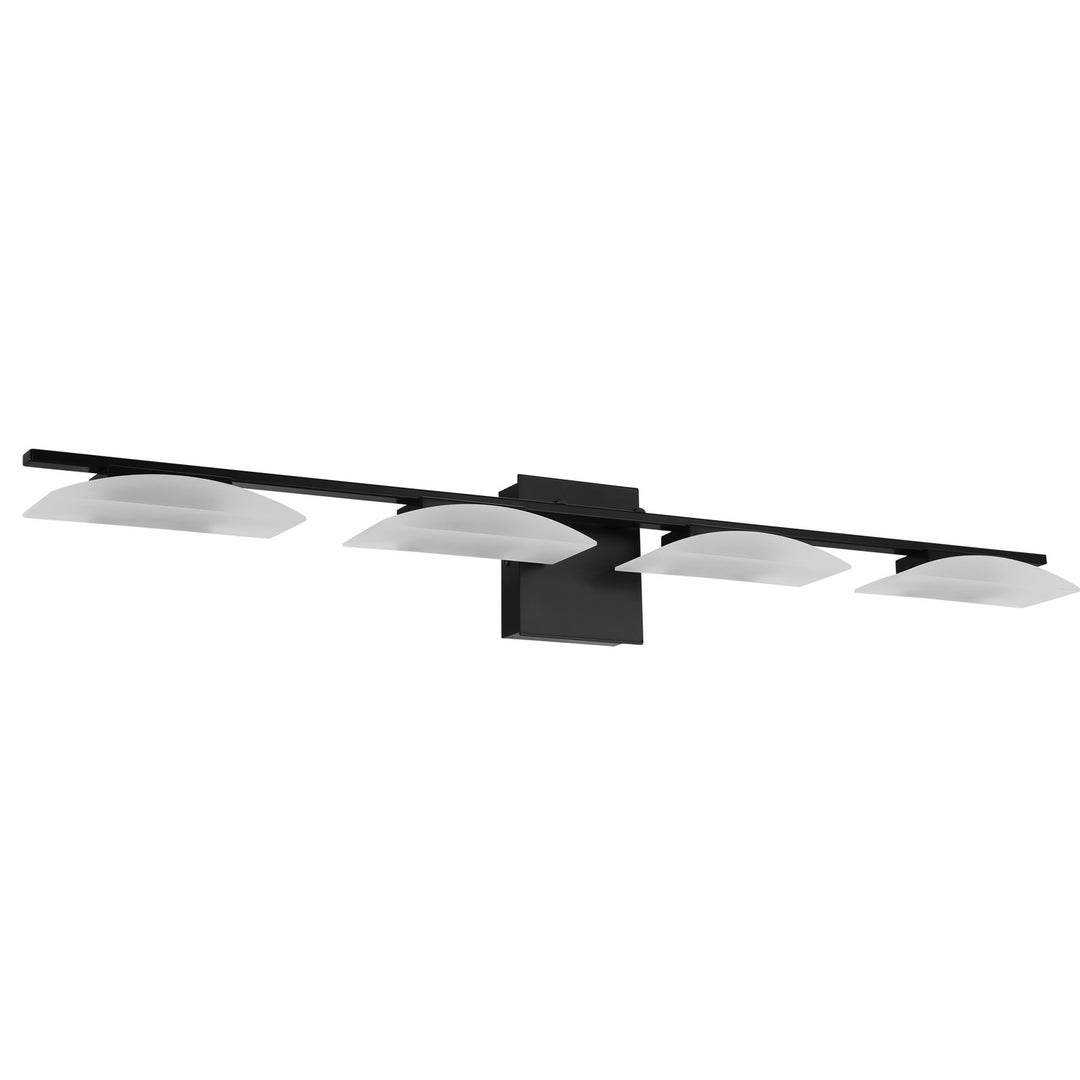 Eglo Matrass 3 204047A Bath Vanity Light 6 in. wide - Matte Black