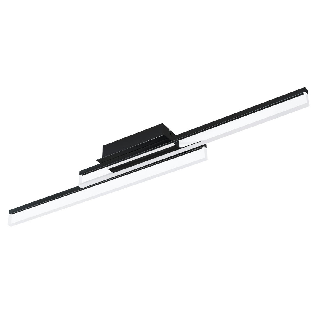 Eglo Palmital 1 204055A Bath Vanity Light 4 in. wide - Matte Black