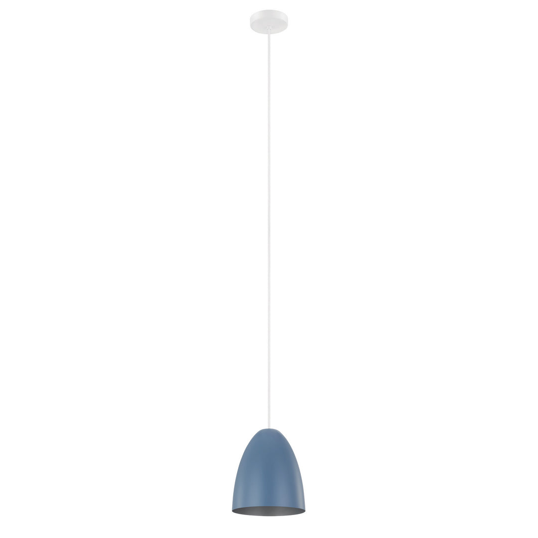 Eglo Sarabia-P 204084A Pendant Light - Pastel Dark Blue,  Silver