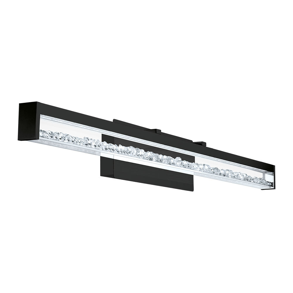 Eglo Cardito 204258A Bath Vanity Light 40 in. wide - Matte Black
