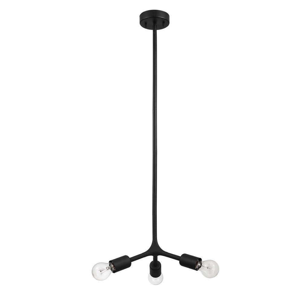 Eglo Bocadella 204293A Chandelier Light - Matte Black