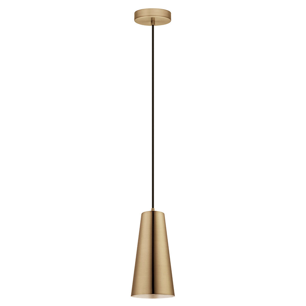 Eglo Pratella 1 204364A Pendant Light - Brushed Gold