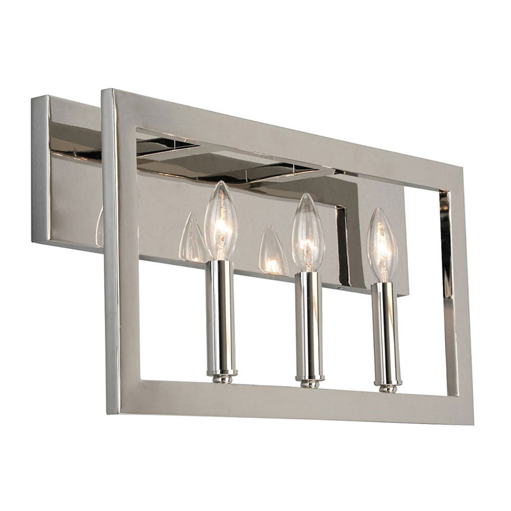 Eglo Jordan 204477A Bath Vanity Light 4 in. wide - Satin Nickel