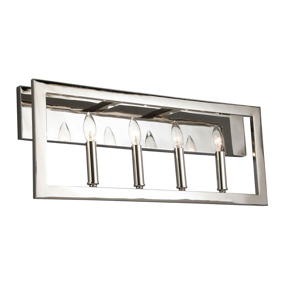 Eglo Jordan 204478A Bath Vanity Light 4 in. wide - Satin Nickel