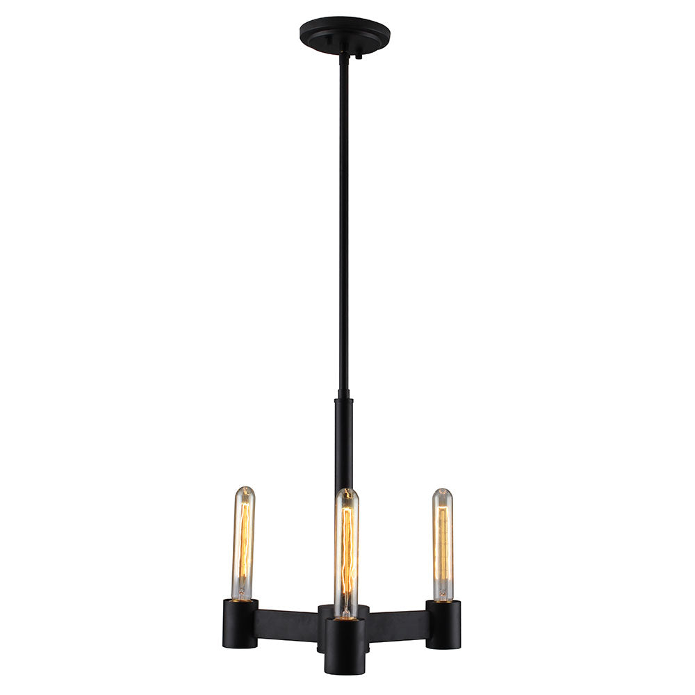 Eglo Broyles 204551A Chandelier Light - Matte Black