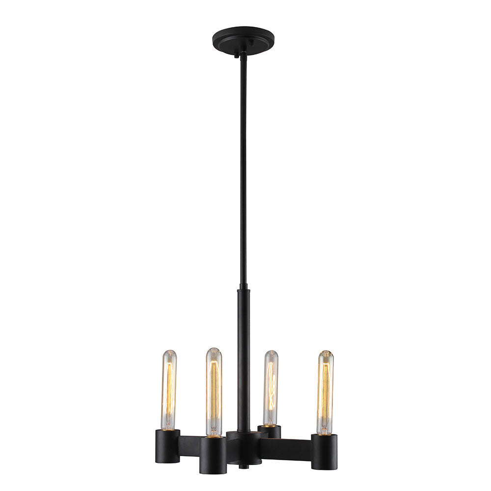 Eglo Broyles 204552A Chandelier Light - Matte Black