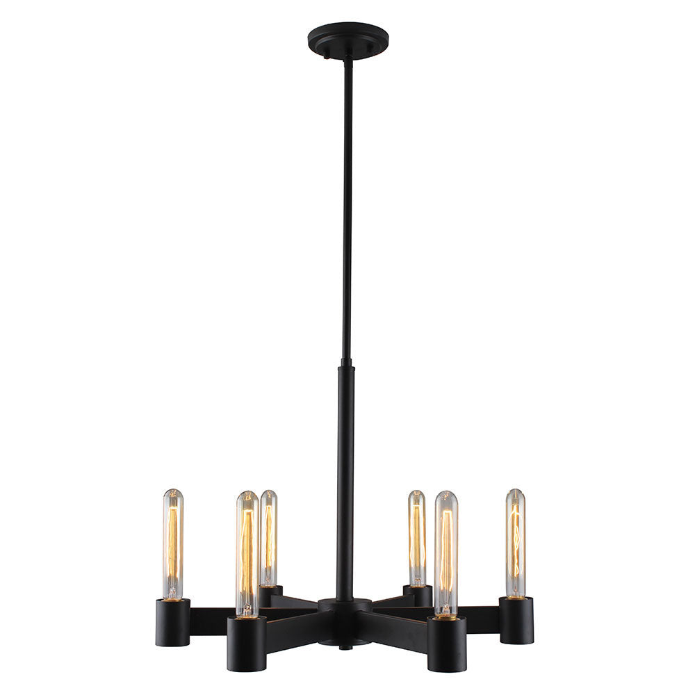Eglo Broyles 204553A Chandelier Light - Matte Black