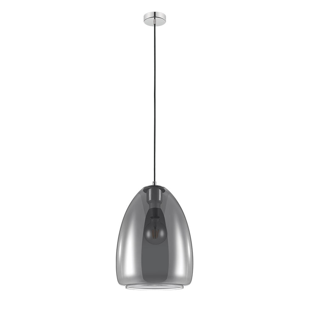 Eglo Alobrase 98614A Pendant Light - Matte Black