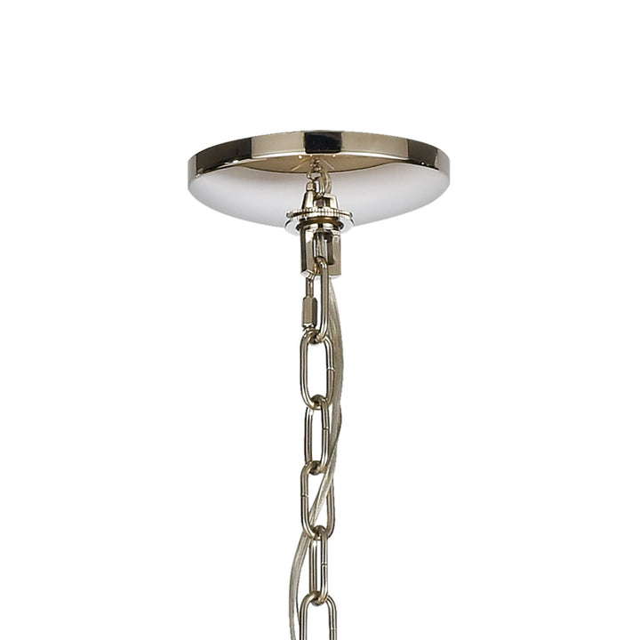 Elk Geosphere 12264/7 Chandelier Light - Polished Nickel