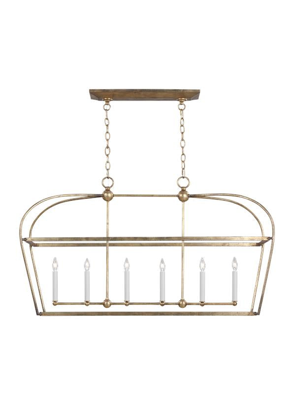 Visual Comfort Studio Stonington CC1216ADB Chandelier Light - Antique Gild